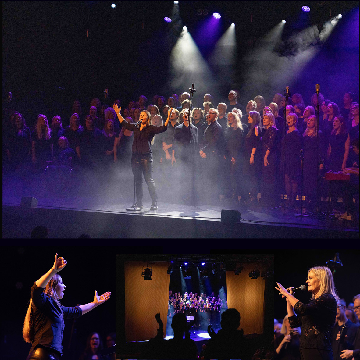 Kentkören Stockholm. Konsert på Maxim 22 november 2025